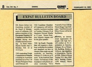 19930213 Expat - Testing